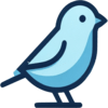A blue bird on a black background

AI-generated content may be incorrect.