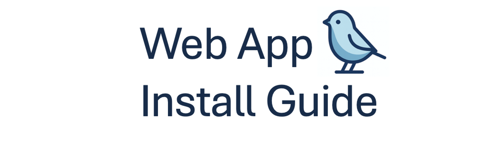 The Little Bird Trading Web App Install Guide